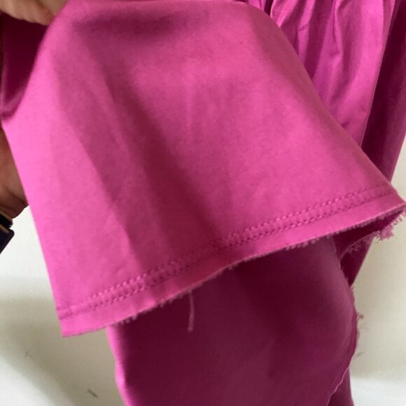 Anthropologie Maeve Mona Dress Women's Small NWT Off the Shoulder Pink Pockets - Picture 7 of 12